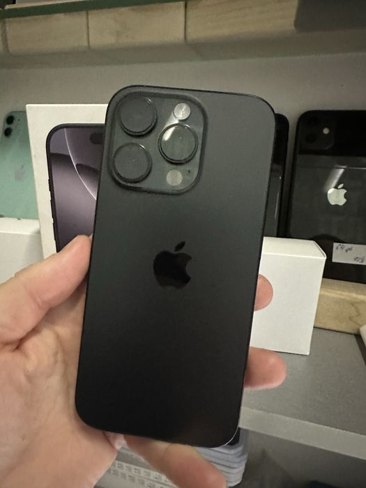  iPhone 16 Pro 128gb Black Titanium Neverlock Відмінний стан Гарантія