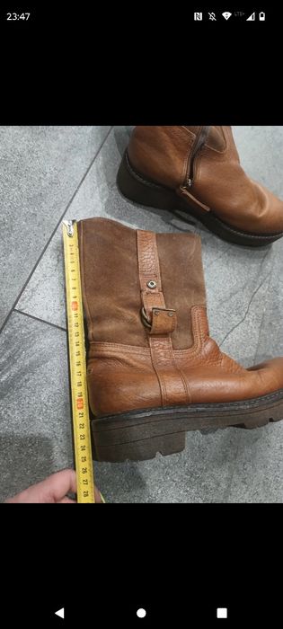 Botki kozaki Tommy Hilfiger 36 brązowe