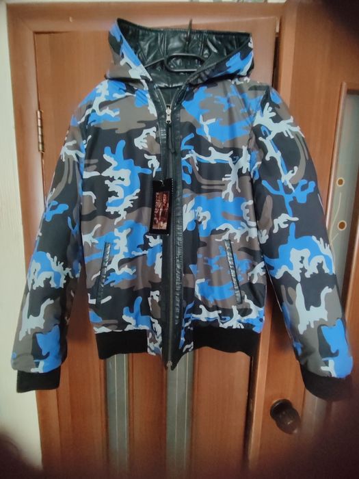 Куртка двухсторонняя натуральная кожа.