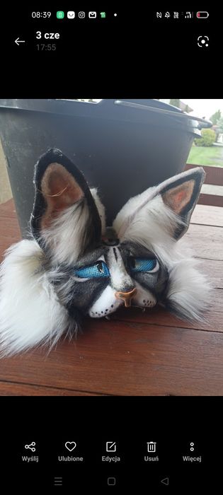 Maska  therian  kot uniwersalny