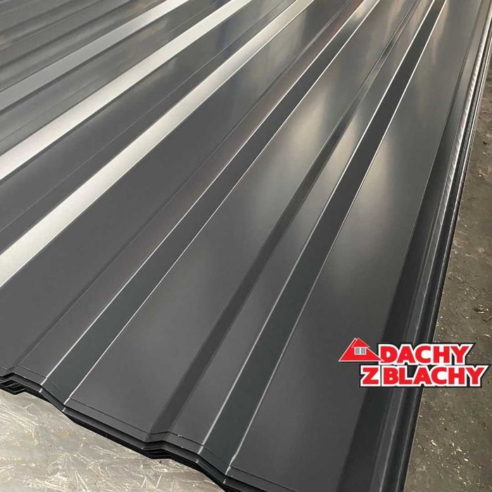 Blacha Trapezowa T-18 Grafit 7016 z FILCEM DRIPSTOP