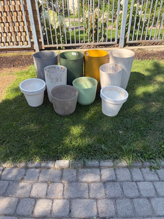 Donice ogrodowe 10 sztuk