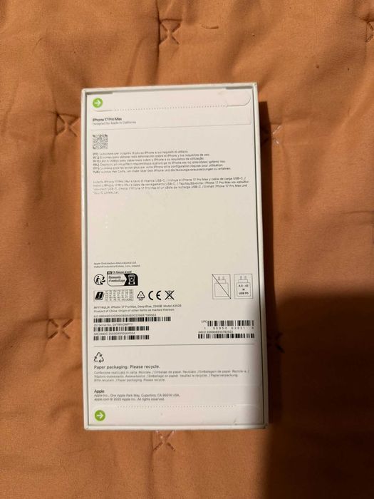 Vendo Iphone 17 pro Max novo
