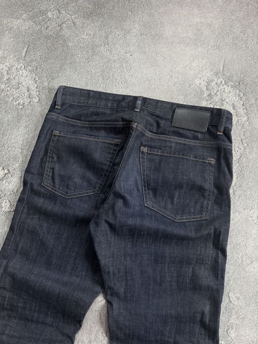 Hugo Boss 32/30 denim jeans джинси штани чіноси денім темно сині