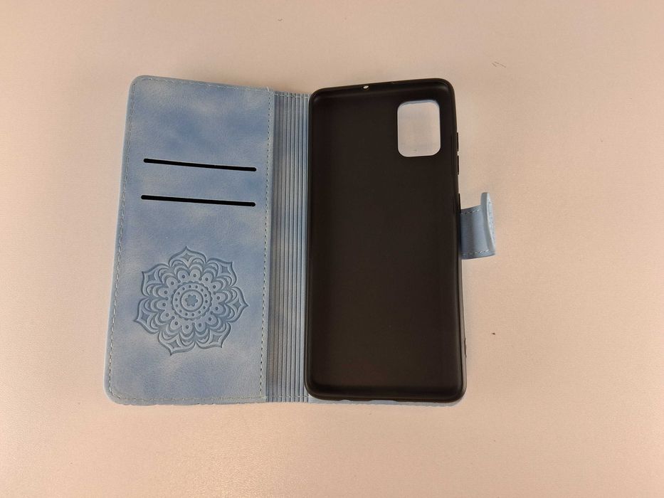 E278 Składany Pokrowiec Etui Mandala Samsung Galaxy A51 4G