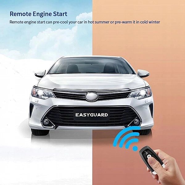 System alarmowy inteligentny klucz RFID PKE-pasywn EASYGUARD EC002-FO2