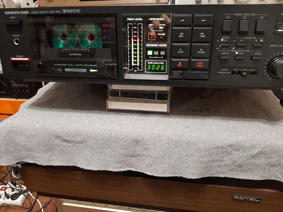 ONKYO INTEGRA TA R 77 Cassette Deck, Top-Line Series64354154751490122