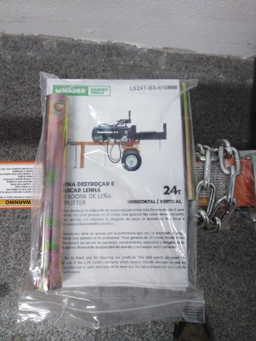 Rachador de Lenha 24 Toneladas a Gasolina