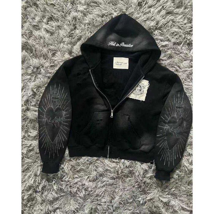 Zip-hoodie Chrome Hearts /opium /y2k
