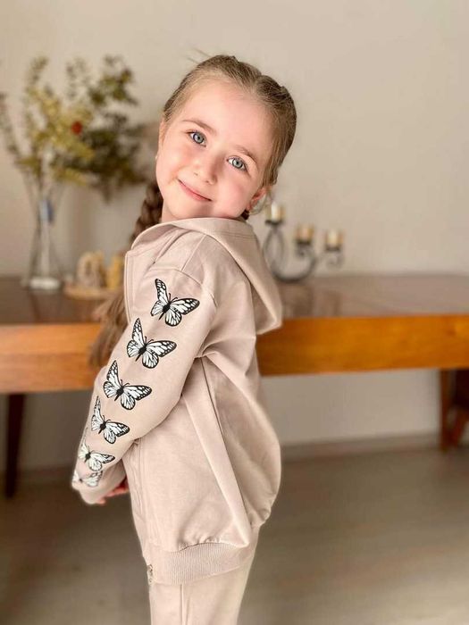 Bawełniany komplet, dres dla dziewczynki 98 - 140