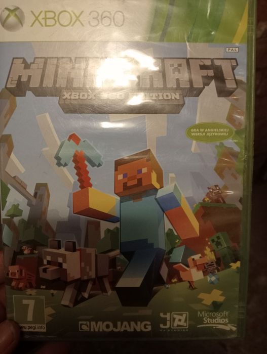 Xbox 360  jednym padem z kierownicą słuchawkami + 7 gier