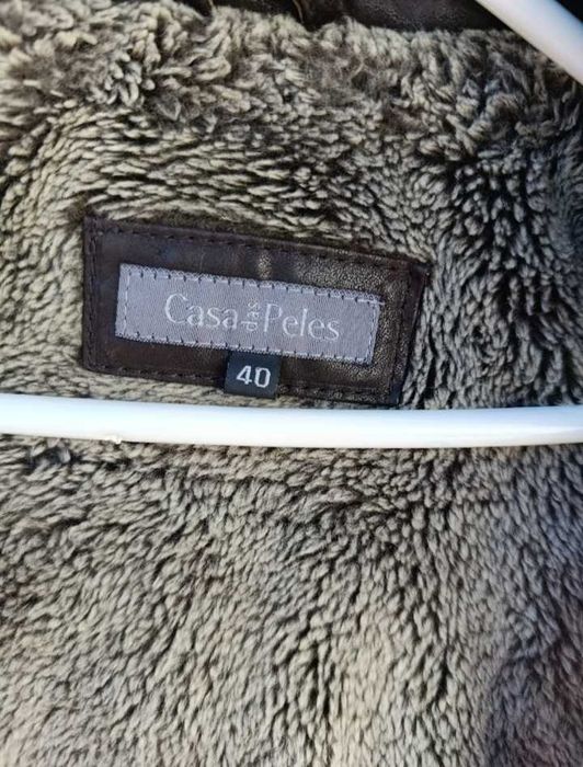 Promoção Casaco em Pele Genuína p o Inverno!