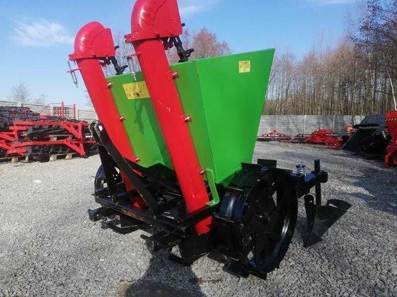 PROMOCJA-SADZARKA do ziemniaków 2 rzędowa-NOWA-dostawa pod adres