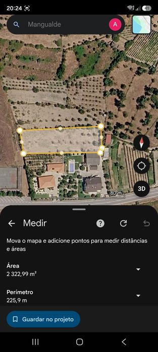 Terreno florestal de produção - Pedreles