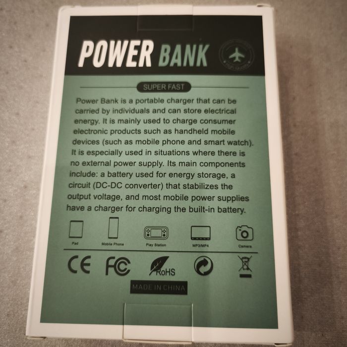 Powerbank 10000mAh Nova