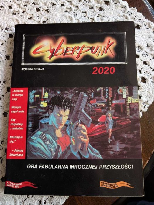 Oryginalny podręcznik Cyberpunk 2020 z 1997 roku - uywany PL