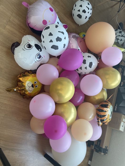Grinalda de balões e balões Vários
