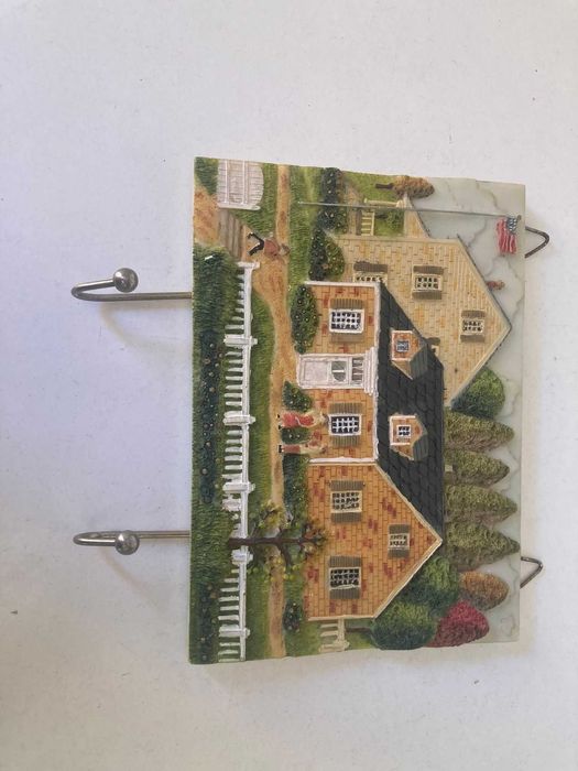 Chaveiro de Parede Decorativo (com uma Casa)