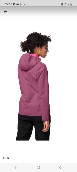 Jack wolfskin stormlock softshell northern point jesienna L