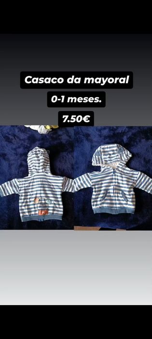 Roupa de bebê para menino em 2 mão