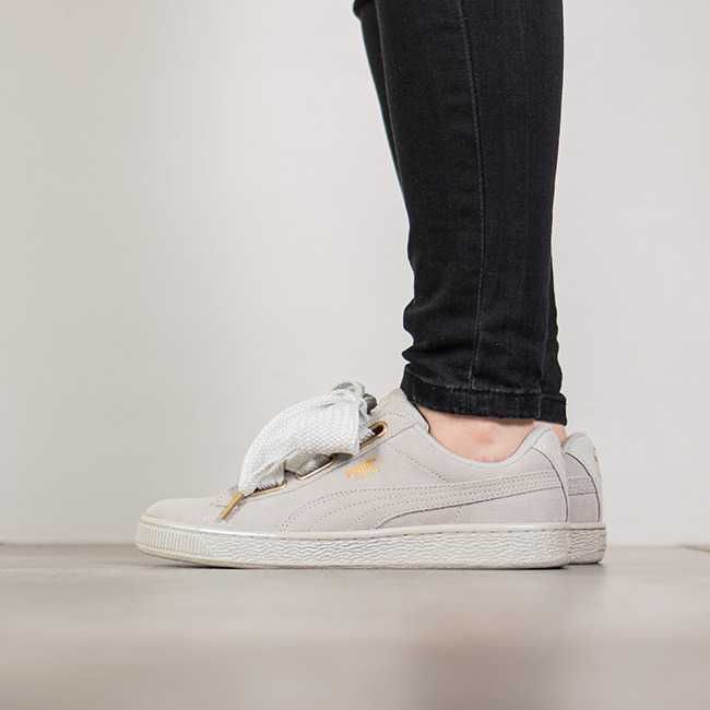 Жіночі кросівки Puma Suede BASKET "Heart Satin" (362714 02)