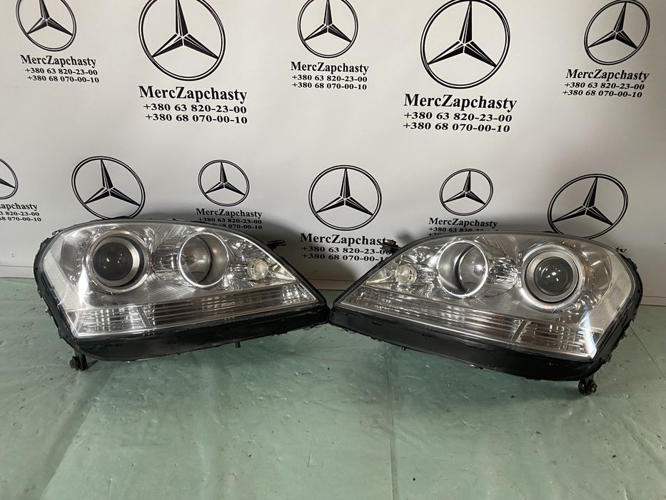 Mercedes w 164 ml фара передня галогенова до рестайлінгу