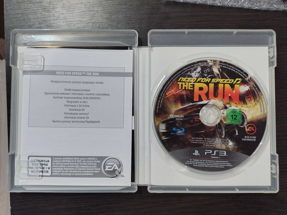 Need for Speed The Run PL Sony PlayStation 3 (PS3)