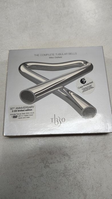 The complete Tubular Bells. Mike Oldfield. 3 x CD + Dvd