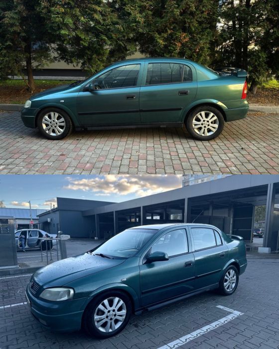 Автомобіль Opel Astra / 2001 рік / зеленого кольору