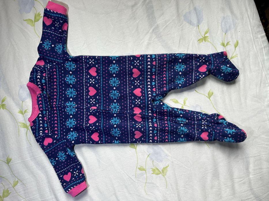 Флісові чоловічки 6 місяців Carters 62-74