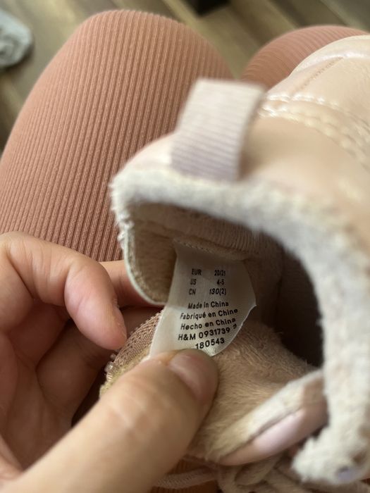 Ocieplane trzewiki H&M 20/21