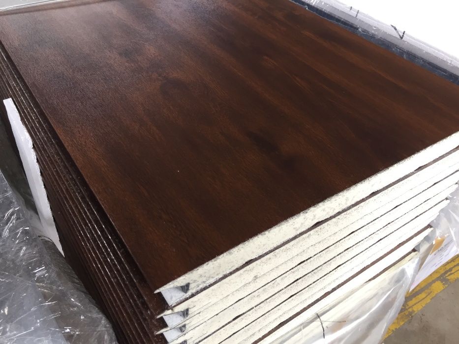 Panel bramy segmentowej ORZECH DECHA HD malowany Gatunek 1