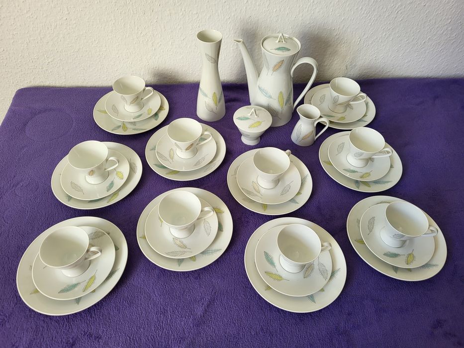 Serwis Rosenthal Listki + Wazon.