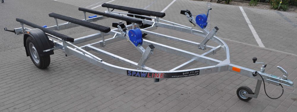 Przyczepa podwójna na dwa skutery wodne  skuter wodny