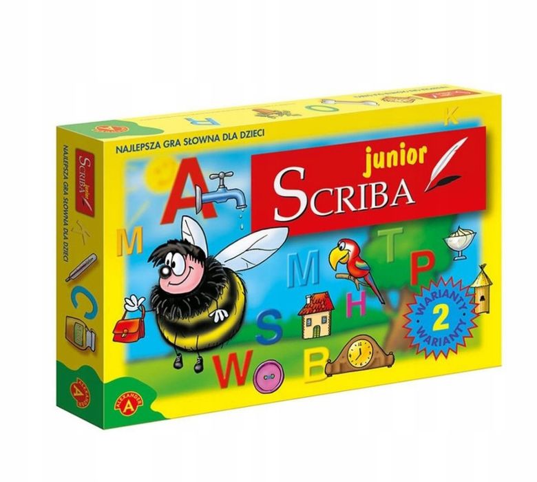 Gra słowna  scriba junior 2 warianty