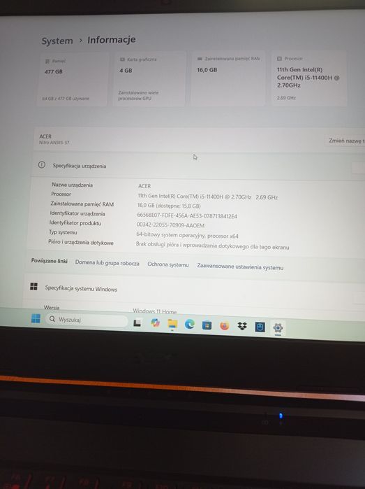 Laptop Acer Nitro 5