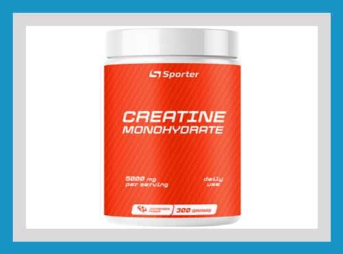 Креатин Моногидрат Sporter Creatin Monohydrat 300 грамм