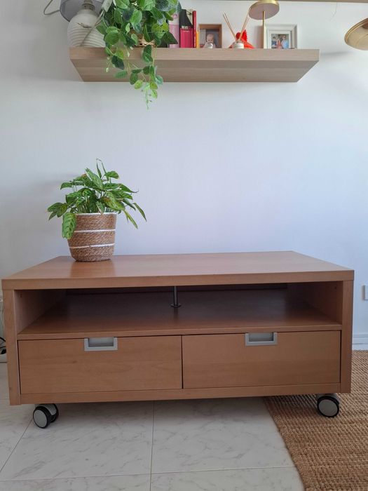 Móvel TV IKEA Bestå Carvalho