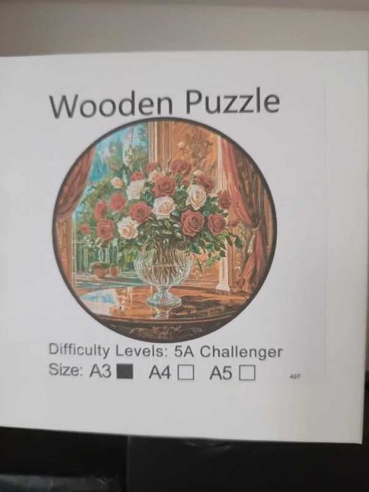 Puzzle 3d komplet A3
