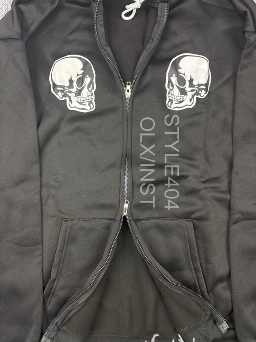 В УКРАЇНІ‼️ Зип худи Number Nine Skull Zip кофта зипка opium: 1