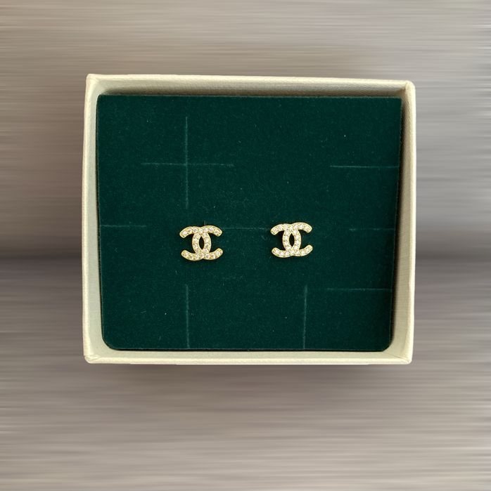 Kolczyki cc cyrkonie małe