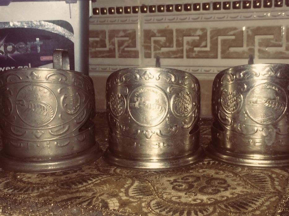 Подстаканники времен «совка»