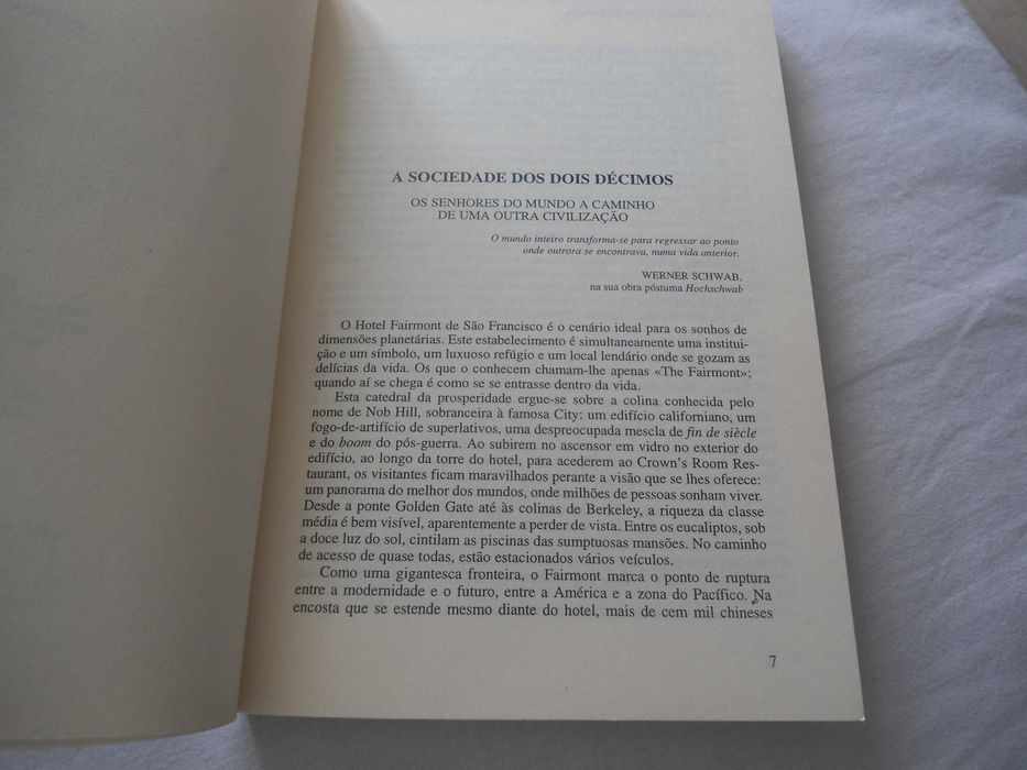 A Armadilha da Globalização por Hans Peter Martin e Harald Schumann