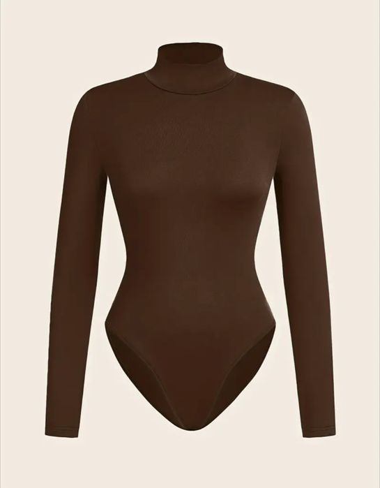 Боді жіноче коричневий