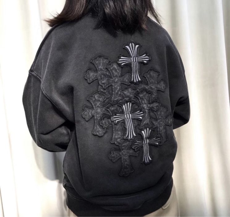 Кофта Хром хартс сіра