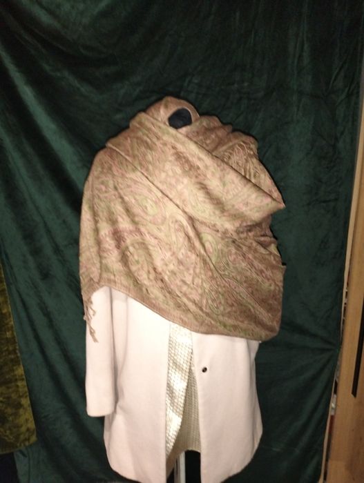 Chusta, duża,wzorzysta