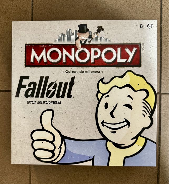 Monopoly Fallout wersja PL - NOWA - UNIKAT
