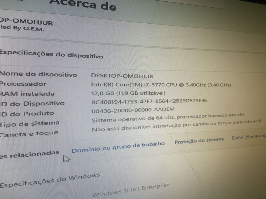 PC Gaming RX 570 + i7 | 12 GB RAM