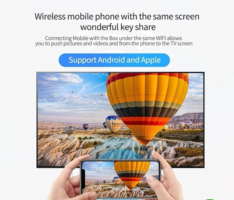 Приставка tv android box  4к mx pro