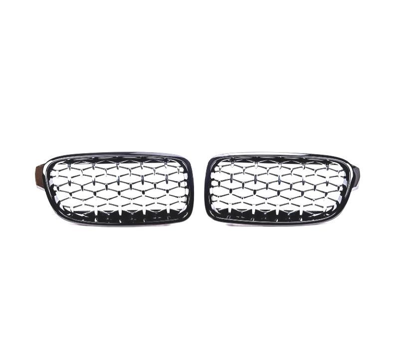 GRELHAS FRONTAIS BMW F30 F31 DIAMANTE PRETO